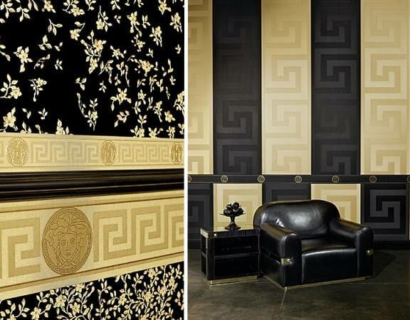 AS Creation'dan Dark Wallpaper, Versace Tasarım