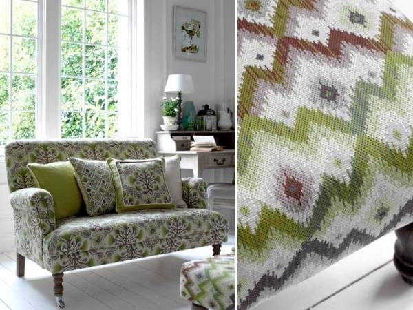Мебельные ткани Lorient с плетением