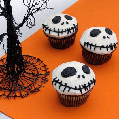 Страшные пирожные на Хэллоуин