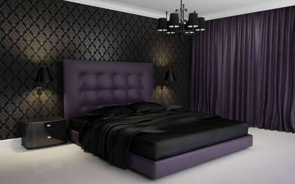 Роскошный дизайн спальни в классическом стиле