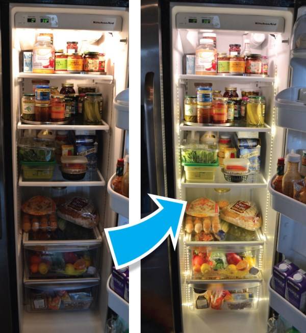 Холодильник со светодиодной подсветкой