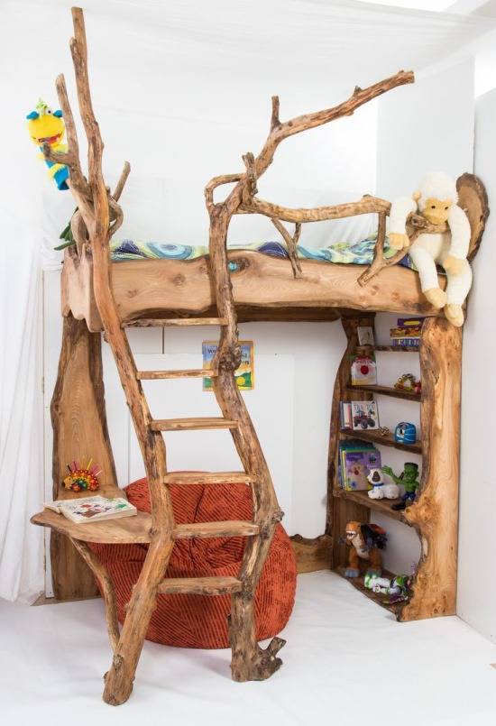 Самодельная детская мебель из дерева