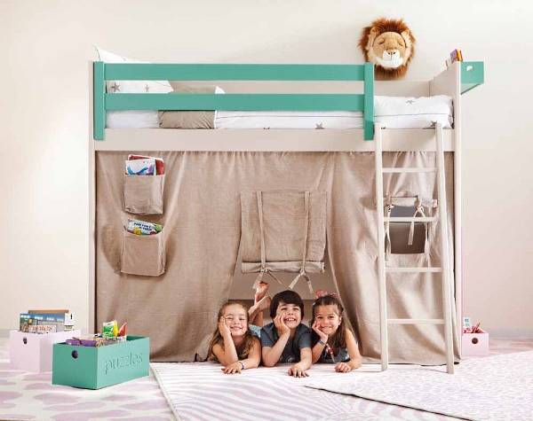 Идеи для двухъярусной кровати в детской