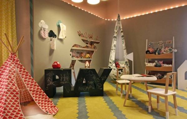 Стильный дизайн детской комнаты 