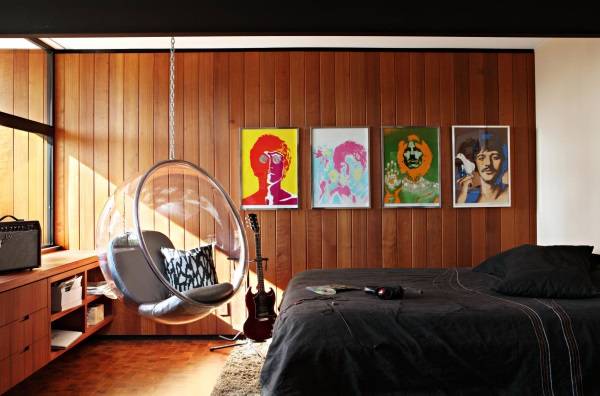 Спальня подростка в стиле 60-х