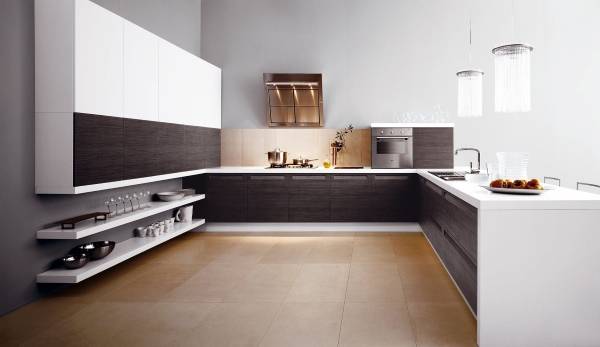 Красивая кухня в стиле luxury minimalizm 