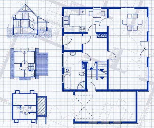 Рисуем дизайн частного дома своими руками на бумаге