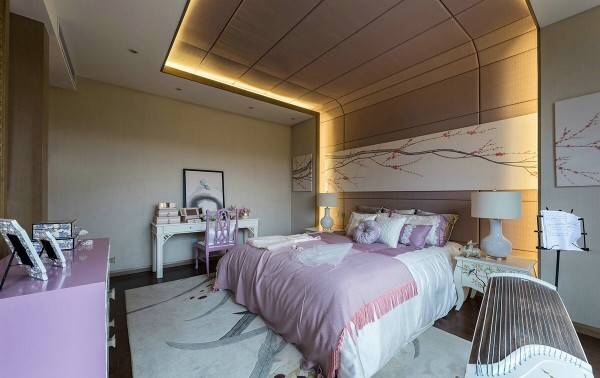 Дизайн спальни в китайском стиле