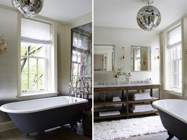 Дизайн интерьера частного дома - фото ванной