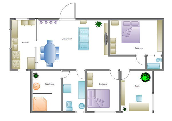 Как выглядит проект дизайна частного дома