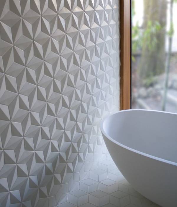 Модная 3d плитка для ванной комнаты 2015