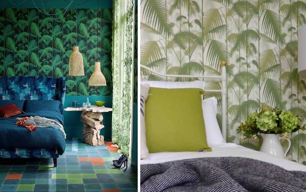 Стильный дизайн спальни - фото 2015 современные идеи обои