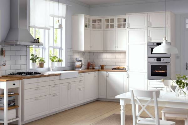 Угловые кухни для маленькой кухни IKEA 2016
