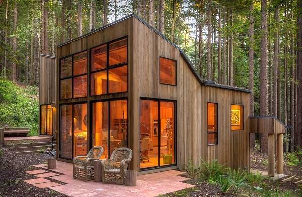 Современный деревянные дома - лучшие фото и проекты на 2016 год