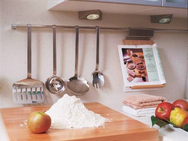 Аксессуары для кухни рейлинги и навесное оборудование - 25 фото
