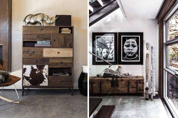 Африканская мебель и этнический декор в дизайне дома