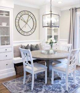 Уютная обеденная зона на кухне - 60 фото с идеями оформления