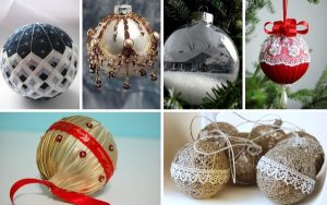 Как связать новогодний шар крючком: простые и красивые шары на елку связанные крючком