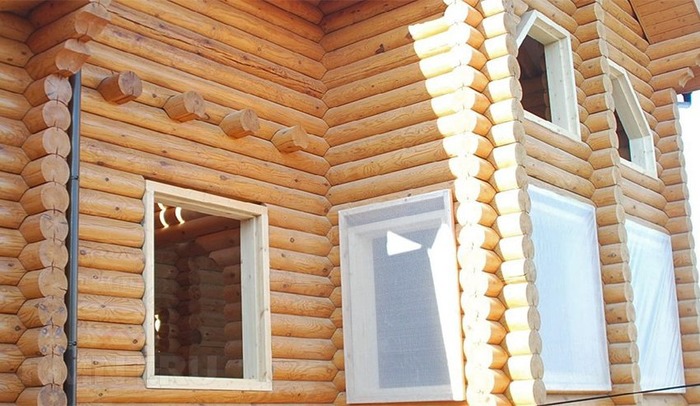 Установка окон в деревянном доме  — 20 фото примеров монтажа