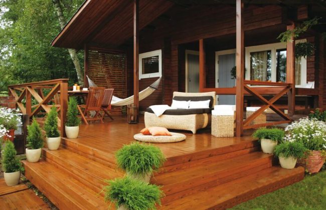 Дизайн веранды загородного дома | Красивый интерьер на фото
