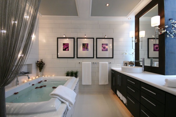 Красивая ванная комната дизайн фото 23
