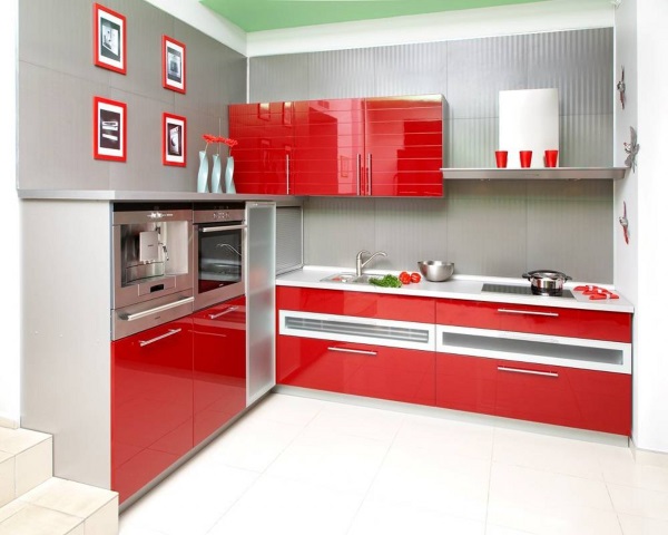 Красная кухня фото 47 оригинальных примеров оформления