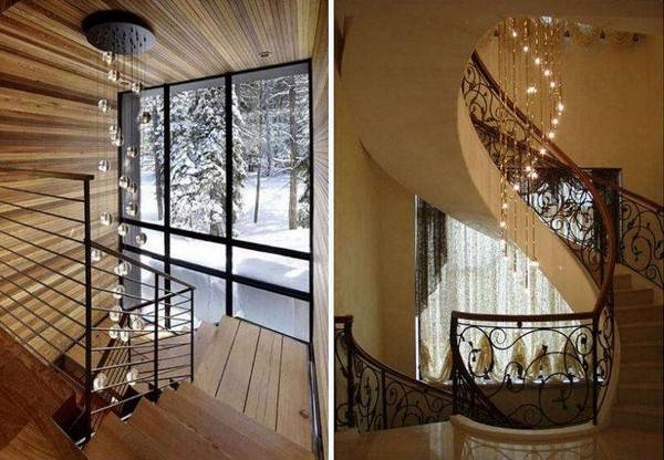 Дизайн лестницы в частнои доме, фото 6