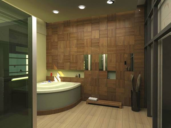 дизайн ванной комнаты в частном доме, фото 4