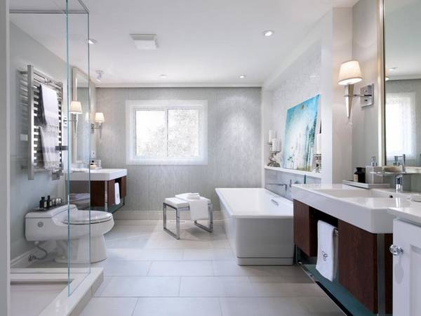 красивый дизайн ванных комнат в частных домах, фото 6