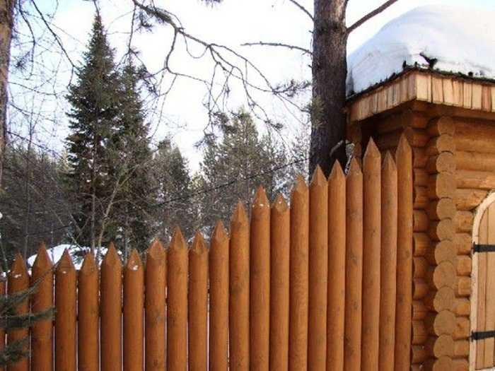 деревянные заборы для частного дома фото