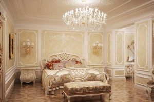 Люстра в спальне