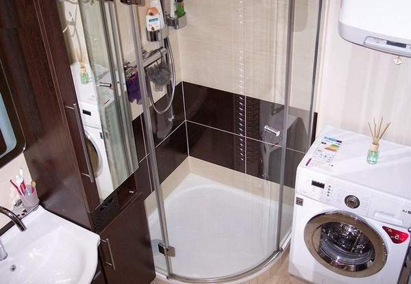 дизайн ванной со стиральной машиной фото, фото 27