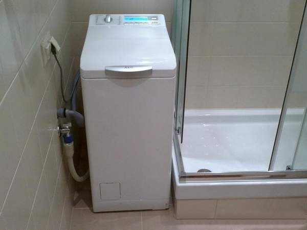 ванная комната со стиральной машиной дизайн фото, фото 31