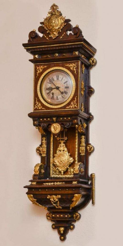 антикварные настенные часы, фото 42
