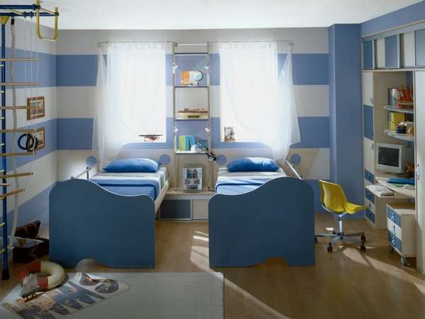 интерьер детской комнаты для мальчиков подростков, фото 29