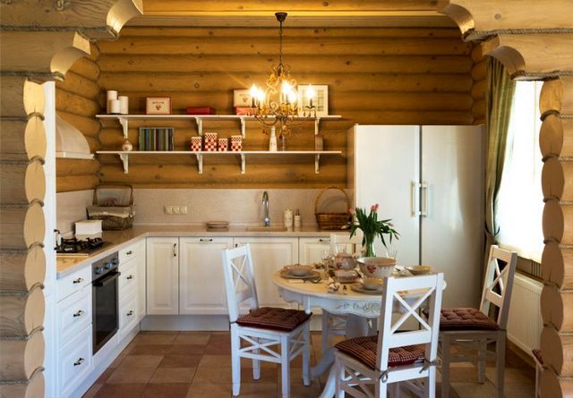 маленькая кухня в частном доме дизайн