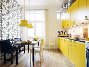 Моющиеся обои для кухни: советы по выбору и 70 фото