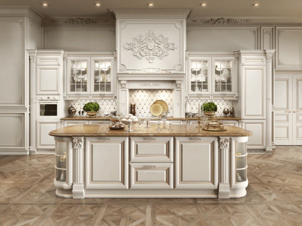 кухонная мебель в классическом стиле