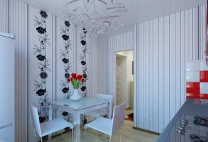 Обои под кухню