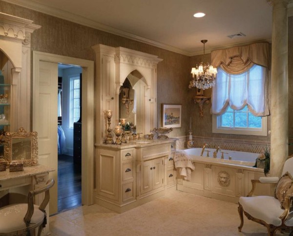 дизайн интерьера ванной комнаты в современном стиле