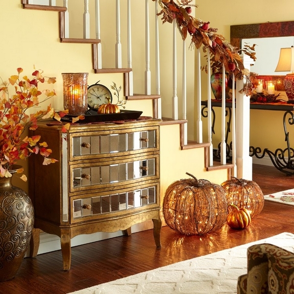 Осенний декор: лучшие идеи. 100 фото. ДЕкор из листьев своими руками. Как украсить дом в осеннем стиле?