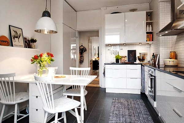 кухня в скандинавском стиле фото 