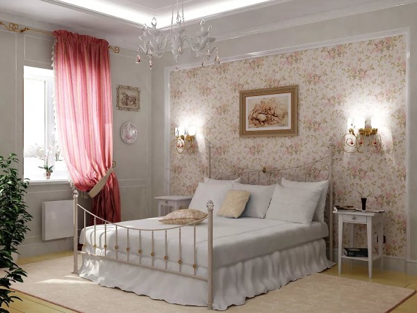 французский стиль в интерьере спальни 