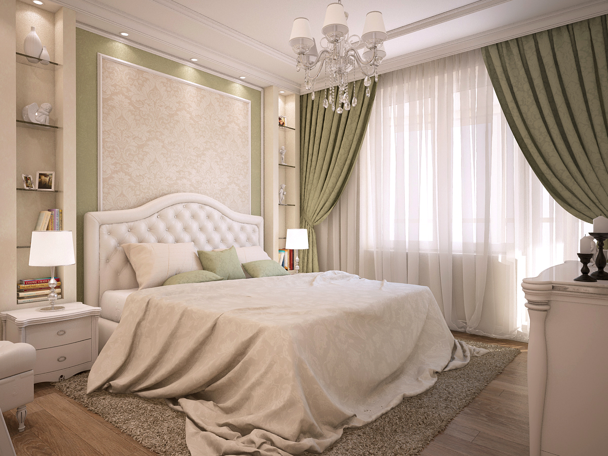 мебель для спальни в классическом стиле 