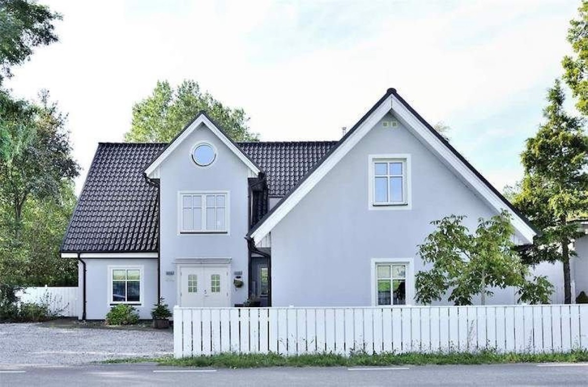 одноэтажный дом в скандинавском стиле 