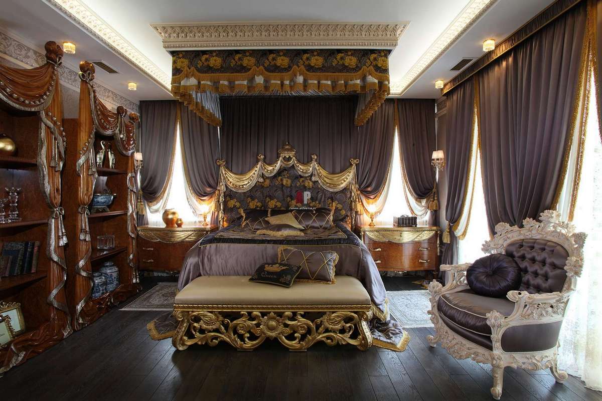 спальня барокко 