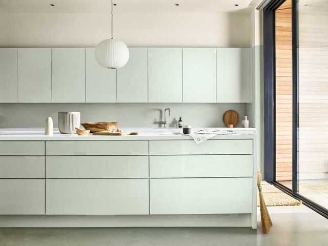 кухня гостиная в стиле минимализм фото 
