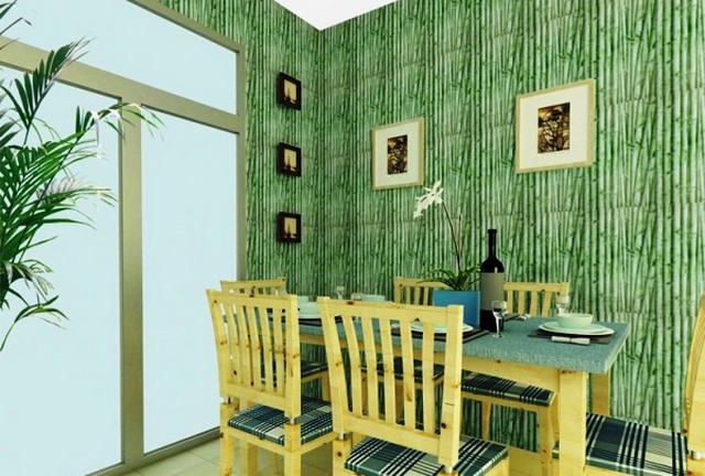 бамбук в интерьере кухни фото 