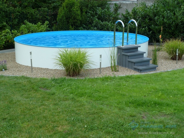 каркасный бассейн для дома