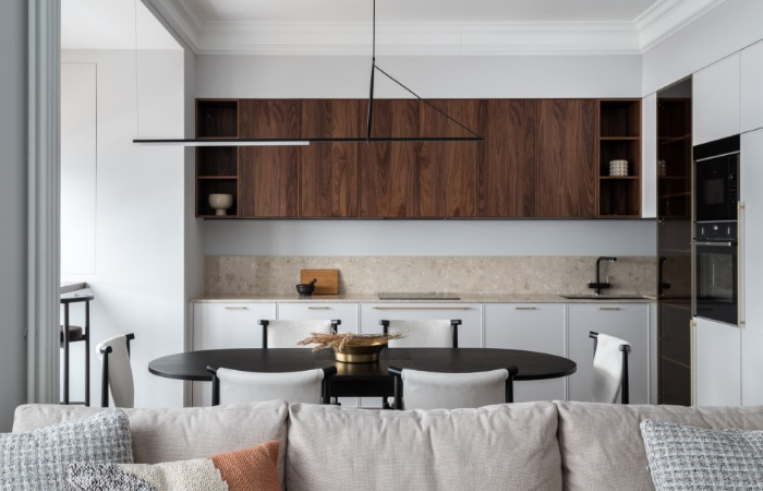 Современный дизайн кухни в квартире 2022